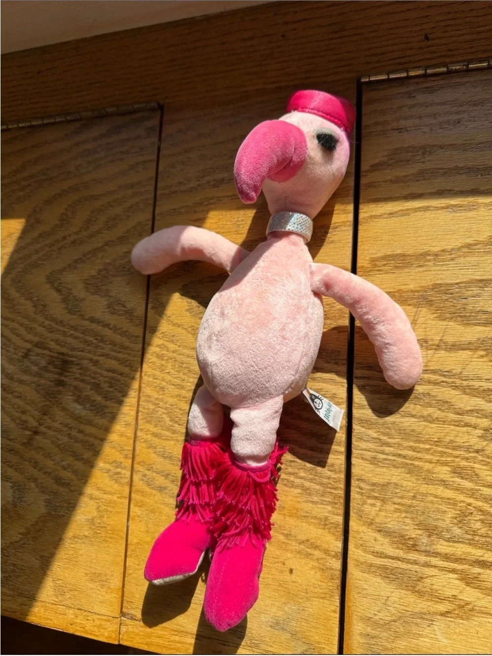 Jellycat RETIRED Hot Pink Furcoat Flamingo Plush Diva 🦩 ⭐️